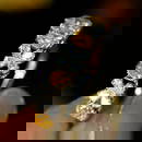 14k Gold 0.96 Ctw Natural Yellow Diamond & Diamond & Eternity Band Ring