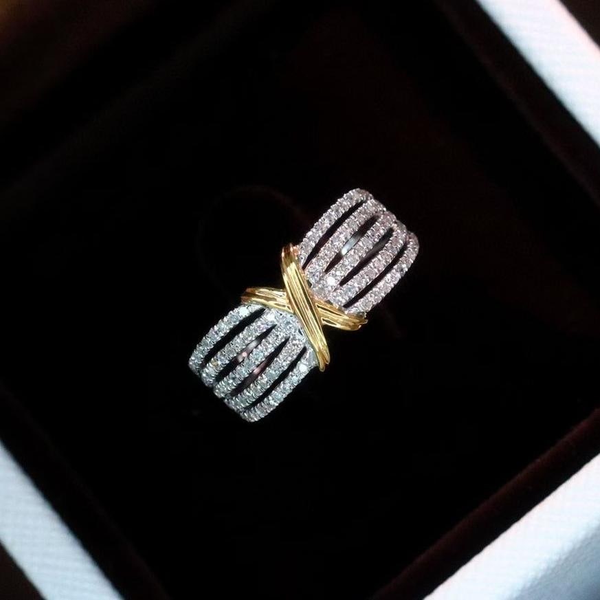 14k Gold 0.5 Ct Natural H Diamond Ring (1 of 5)