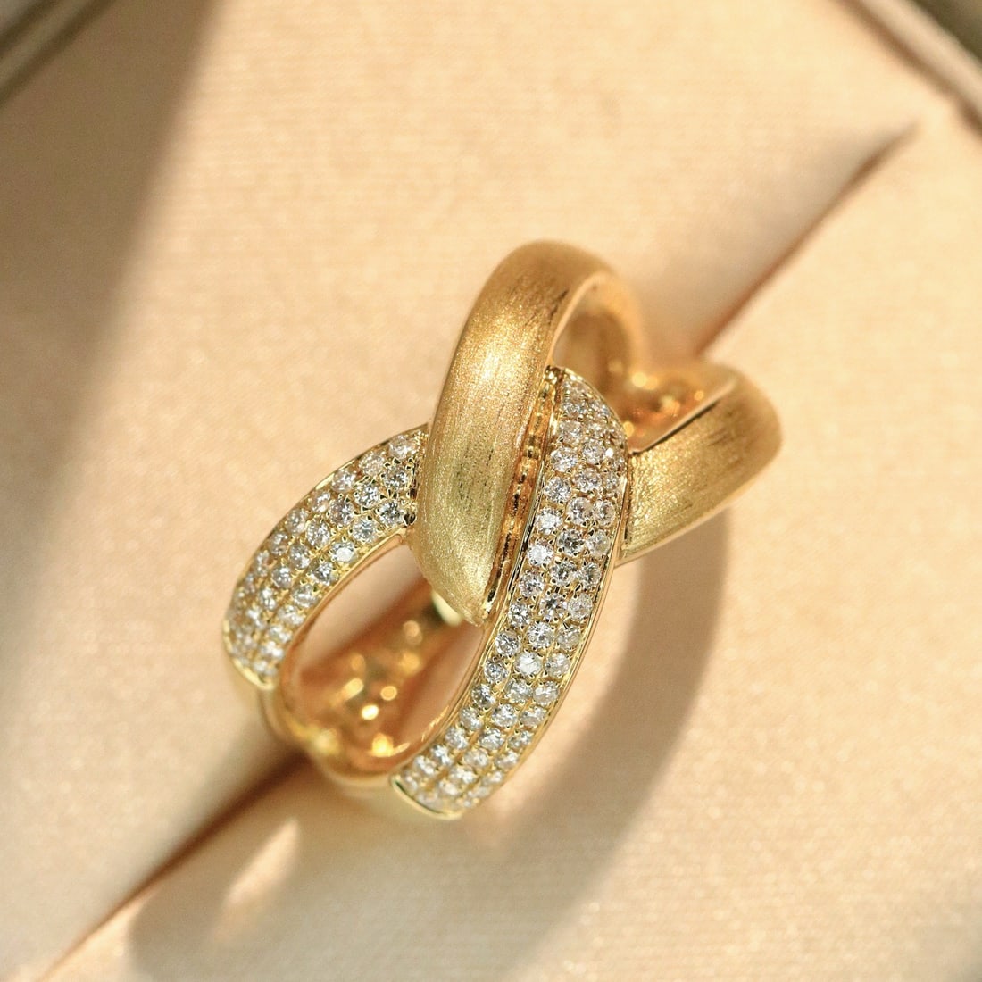 14K GOLD 0.35 CT NATURAL H DIAMOND RING (1 of 8)