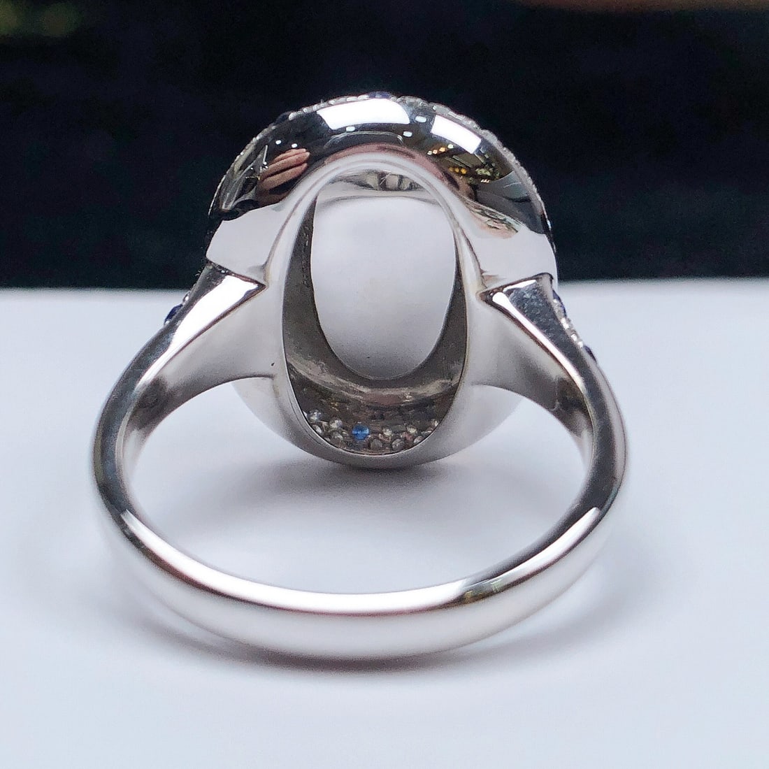 14k Gold 6.40 Ctw Natural Opal & Diamond Ring - 6