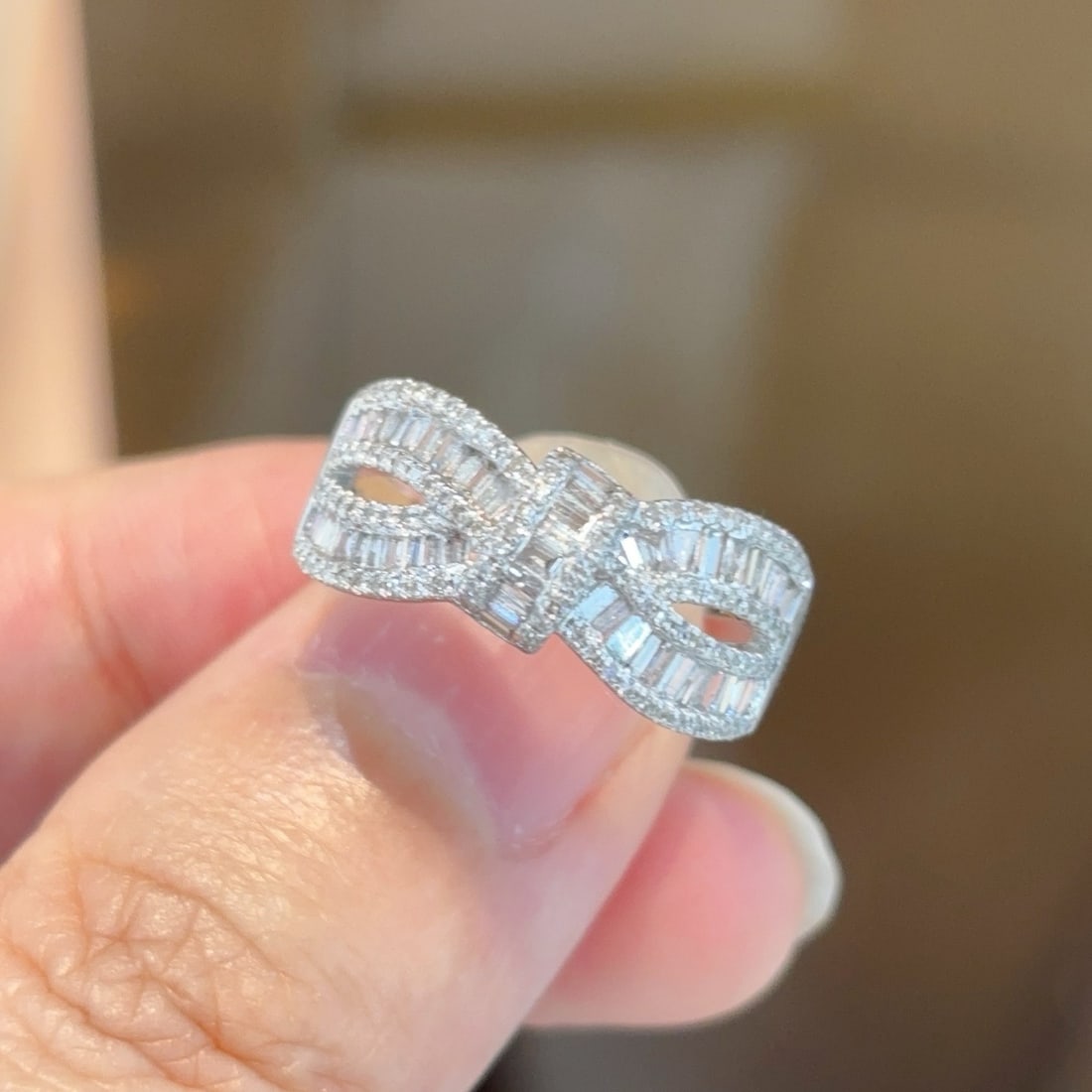 14k Gold 0.75 Ct Natural H Diamond Ring (1 of 8)