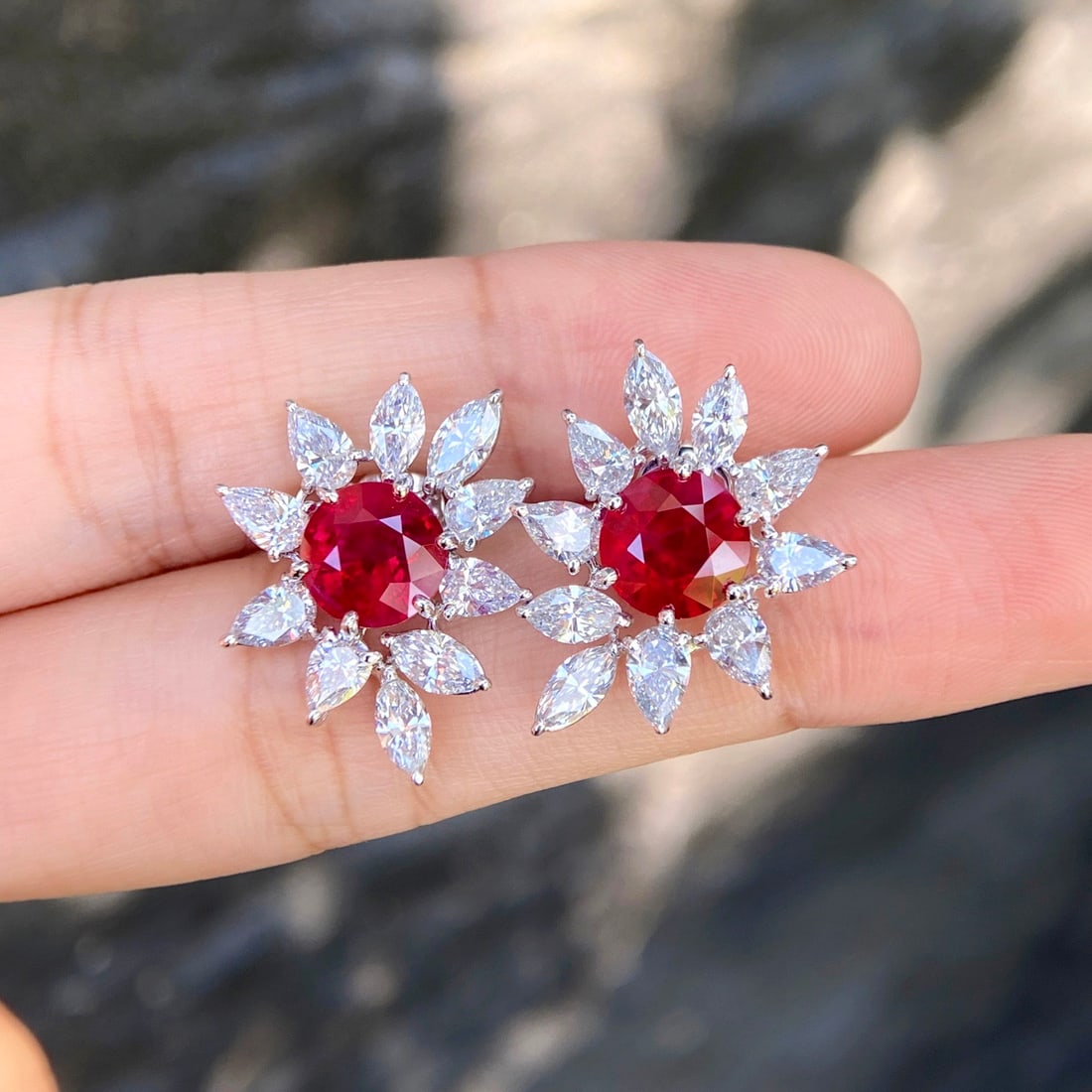 Express Shipping Grs(gemstone Reports) Certified Express Shipping 18k Gold 9.01 Ctw Burma Natural... - 2