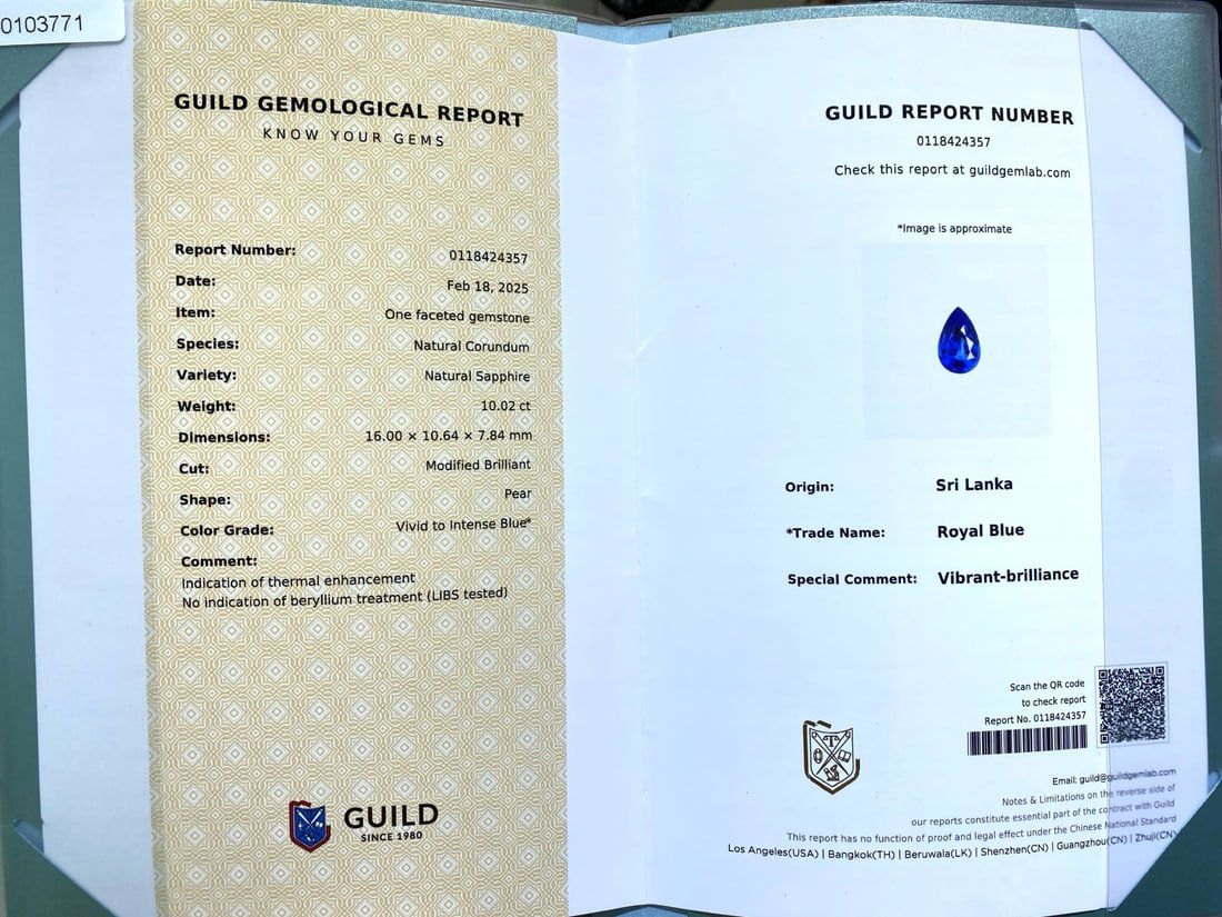 Express Shipping 18k Gold 10.69 Ctw Natural Sapphire & Diamond Ring - 6