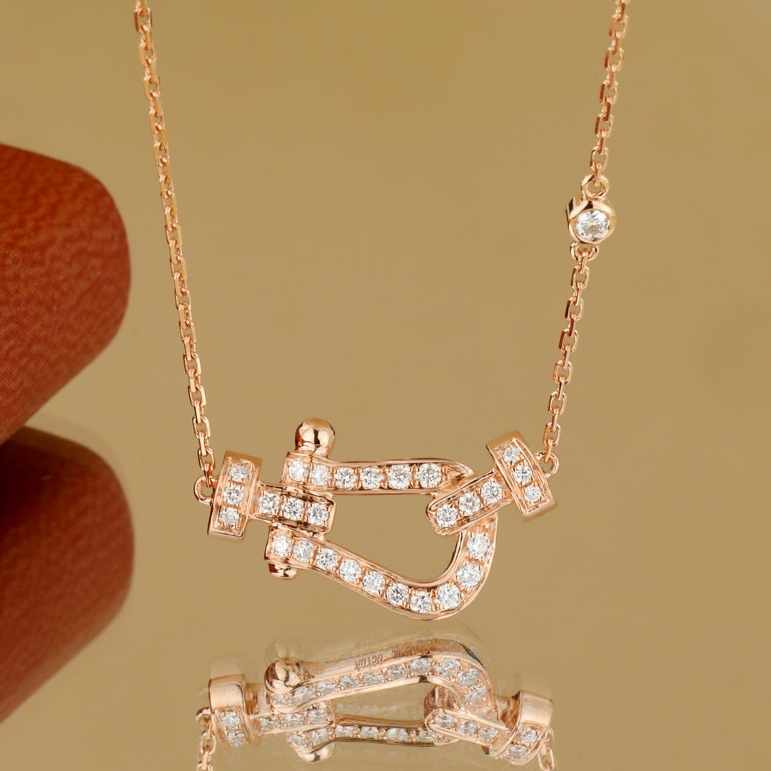 14k Gold 0.23 Ct Natural H Diamond Necklace (1 of 3)