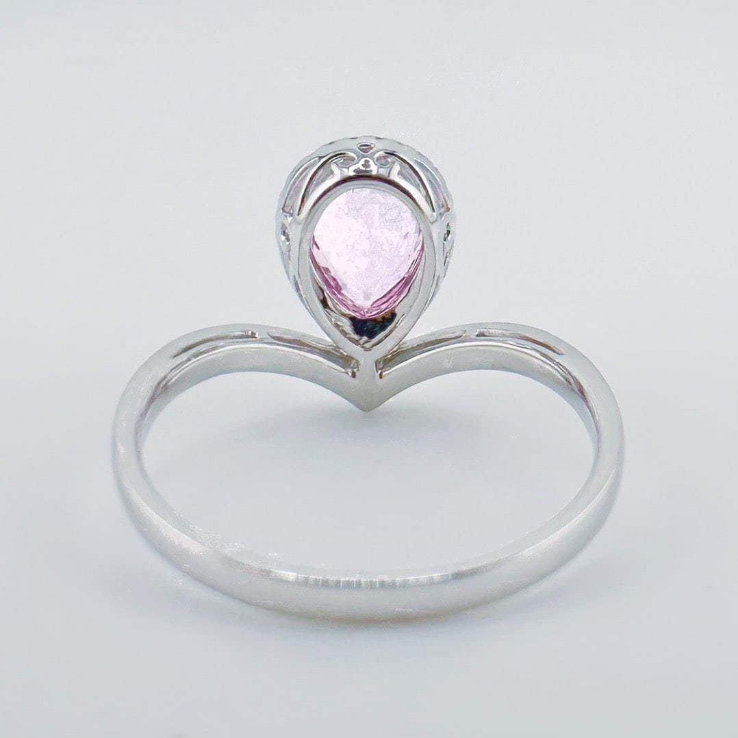 14k Gold 1.74 Ctw Natural Sapphire & Diamond Ring - 4