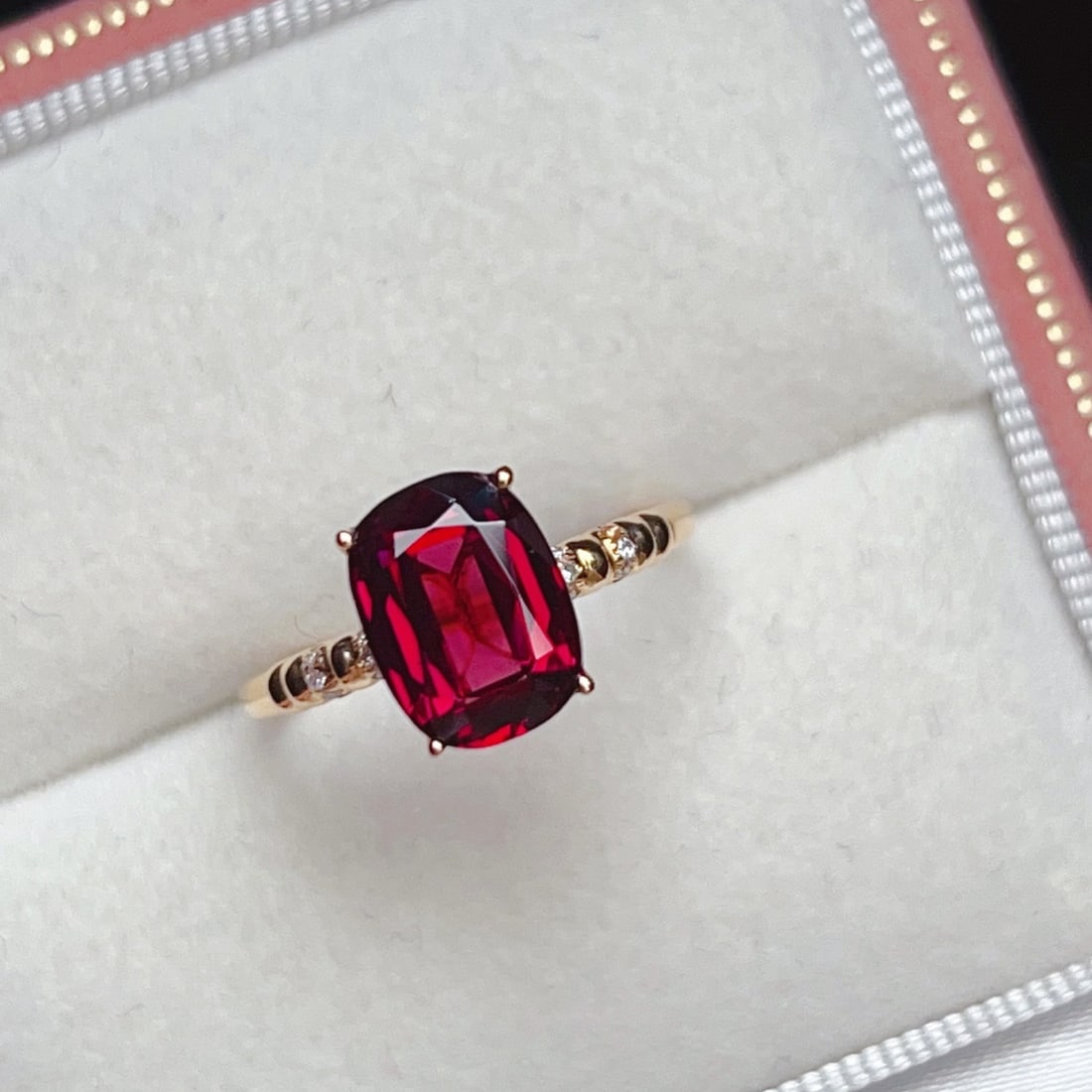 14k Gold 2.68 Ctw Natural Tourmaline & Diamond Ring - 3