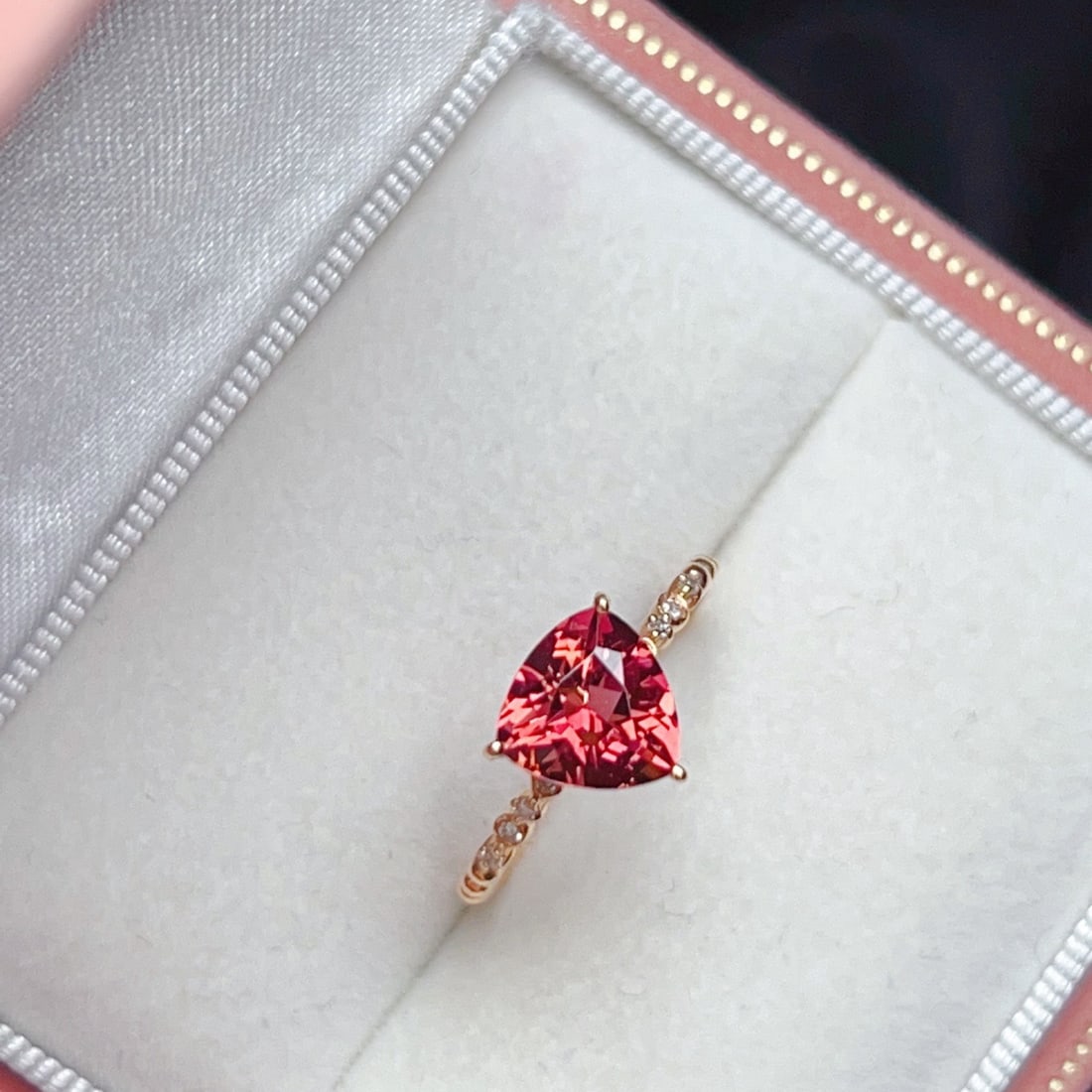 14k Gold 1.79 Ctw Natural Tourmaline & Diamond Ring - 6