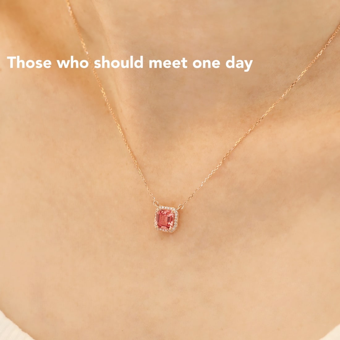 14k Gold 1.01 Ctw Natural Tourmaline & Diamond Necklace - 3