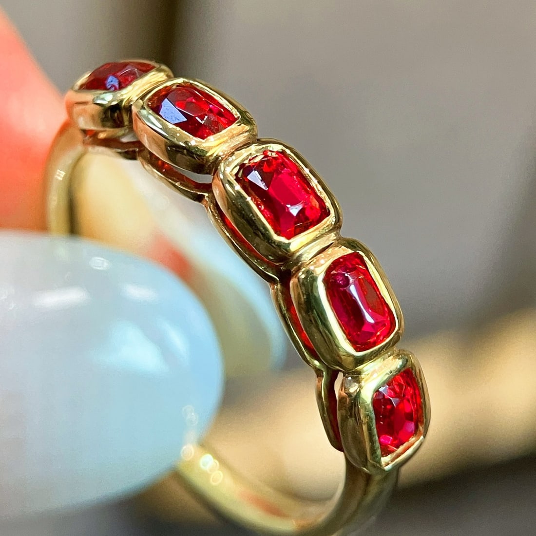 14k Gold 1.09 Ct Natural Spinel Ring (1 of 8)