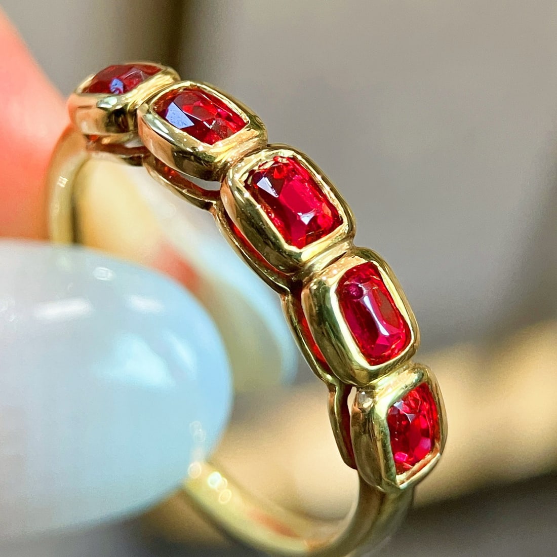 14k Gold 1.09 Ct Natural Spinel Ring - 2