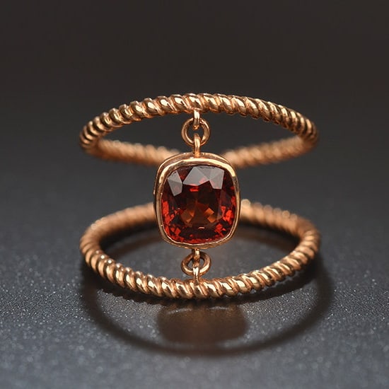 14k Gold 1.15 Ct Natural Spinel Ring (1 of 5)