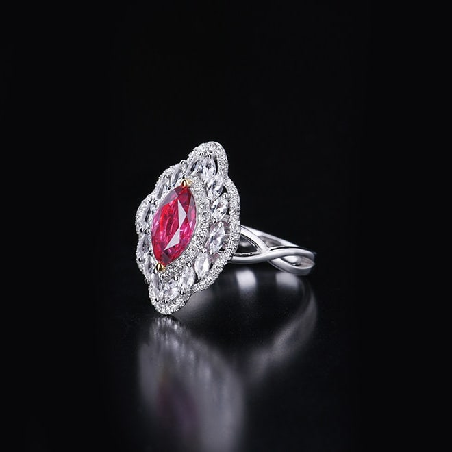 14k Gold 1.44 Ctw Natural Sapphire & Diamond Ring (1 of 6)