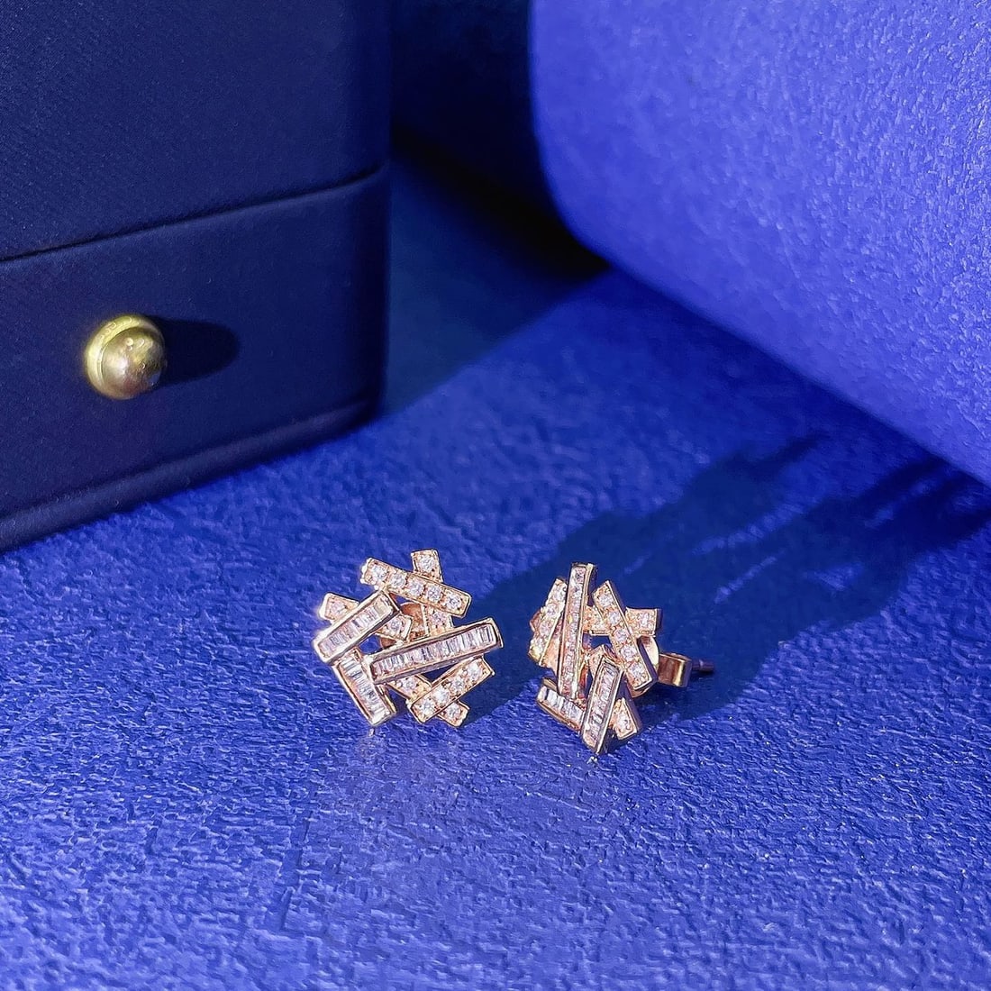 14k Gold 0.34 Ctw Natural H Diamond Earrings - 2