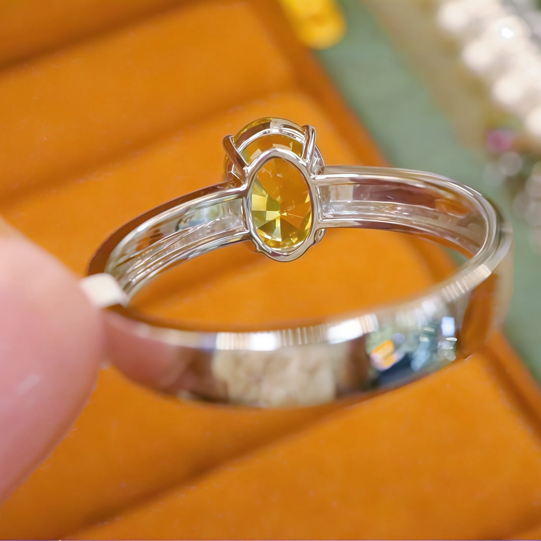 14k Gold 1.63 Ct Natural Chrysoberyl Ring - 4