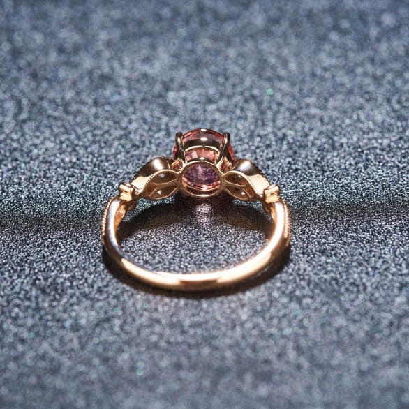 14k Gold 1.68 Ct Natural Tourmaline Ring - 6