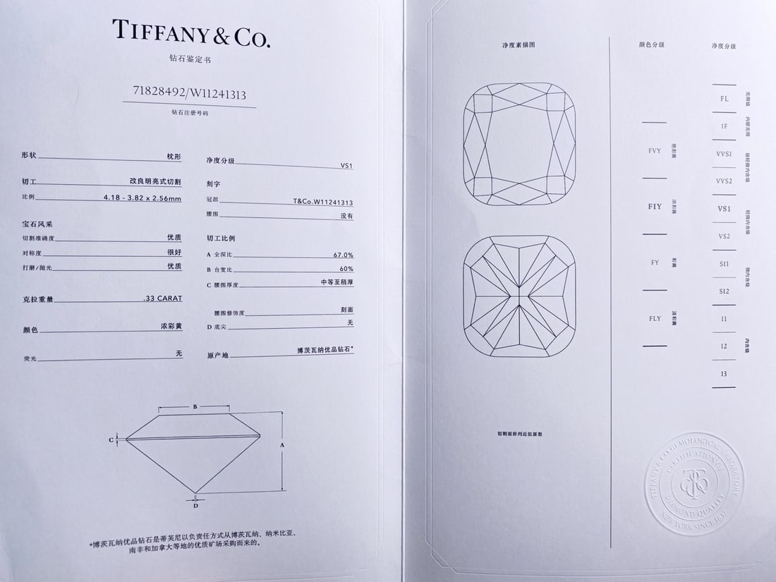 Express Shipping Pt950/express Shipping 18k Gold 0.78 Ctw Natural Yellow Diamond & Diamond Ring - 4