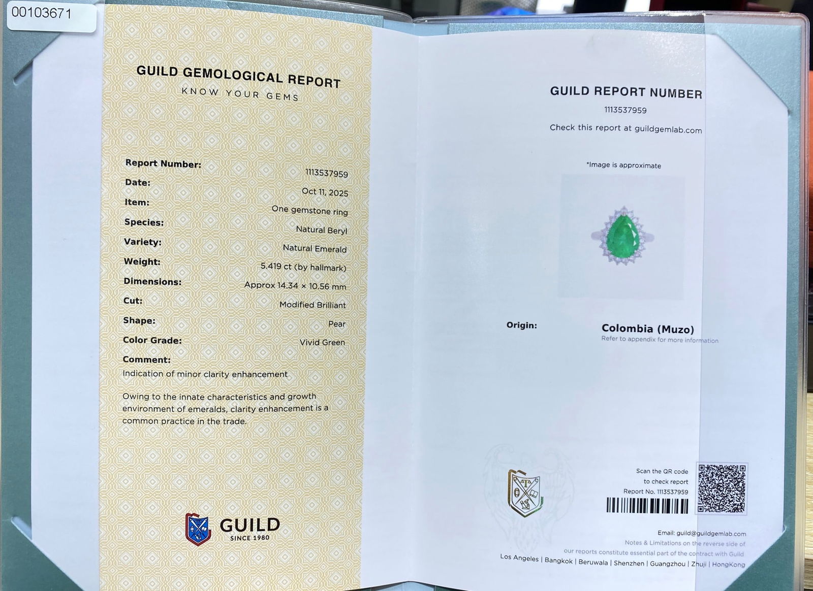 Express Shipping Pt900 6.34 Ctw Vivid Green Colombia Natural Emerald & Diamond Ring - 5