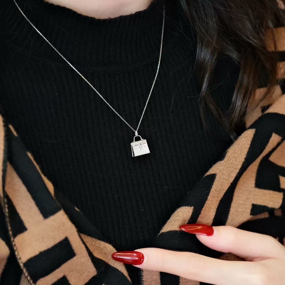 14k Gold 0.32 Ct Natural H Diamond Pendant( Without Chain ) - 4