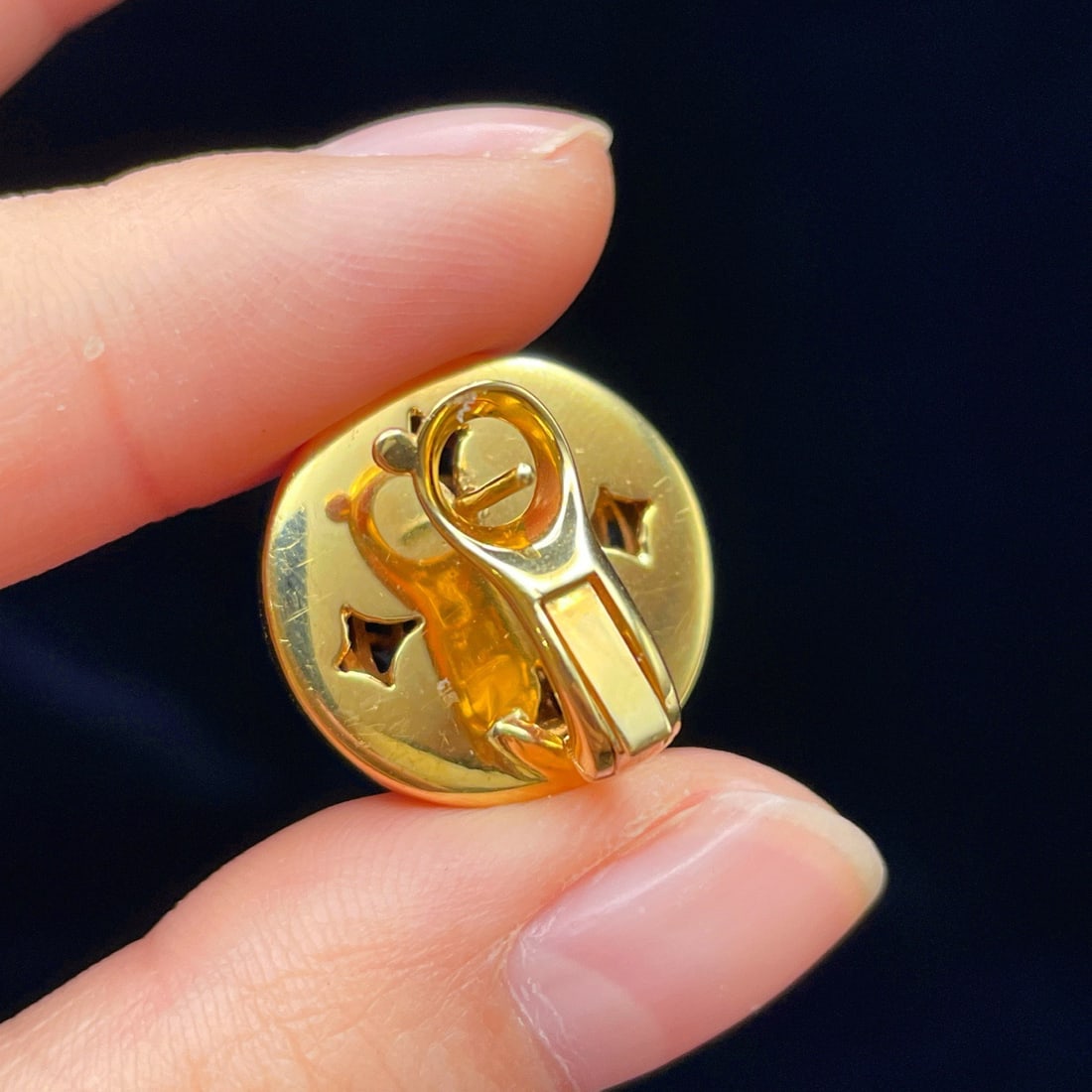 14k Gold 12.58 Ctw Natural Sapphire & Diamond Earrings - 5