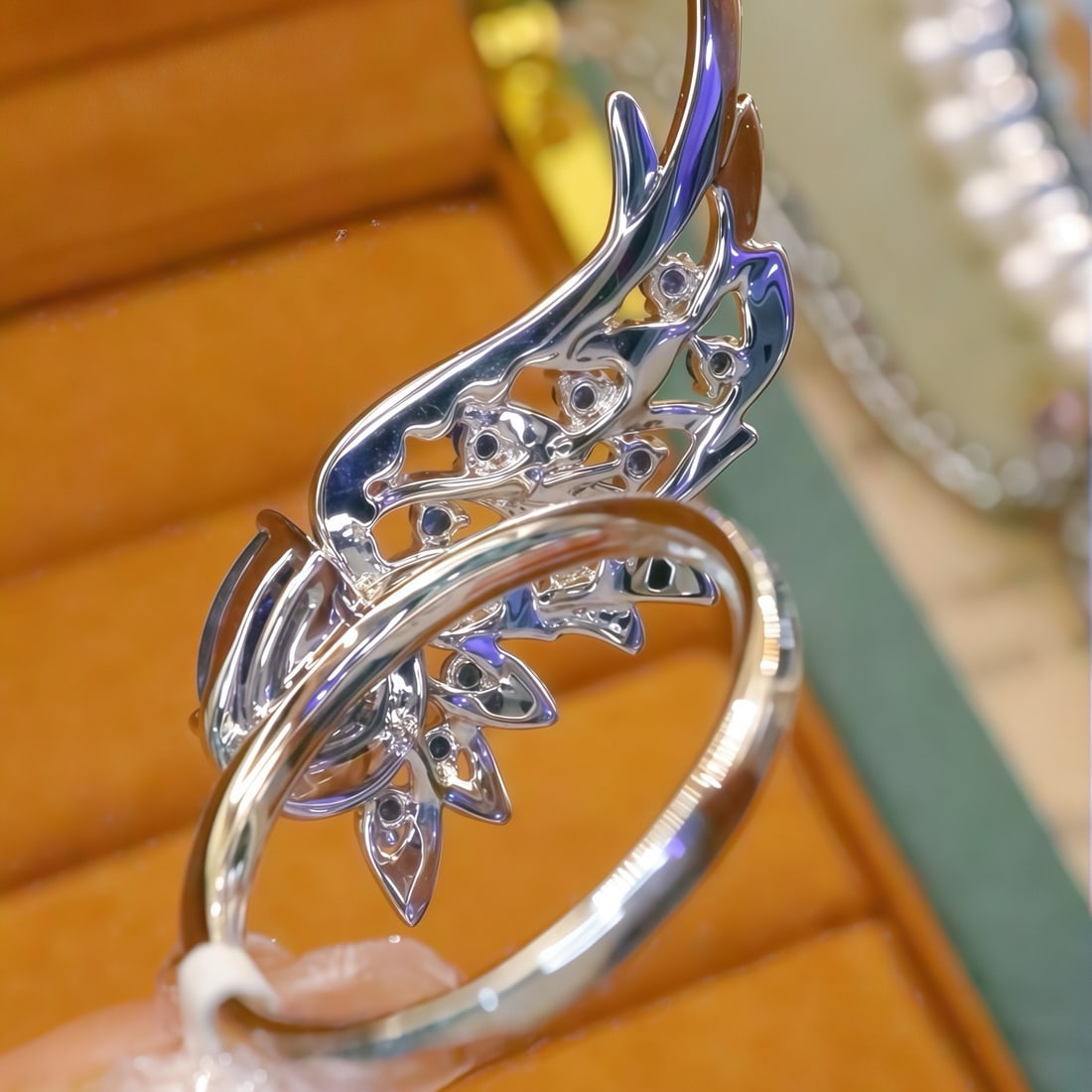 14k Gold 1.80 Ctw Natural Sapphire & Sapphire Ring - 4