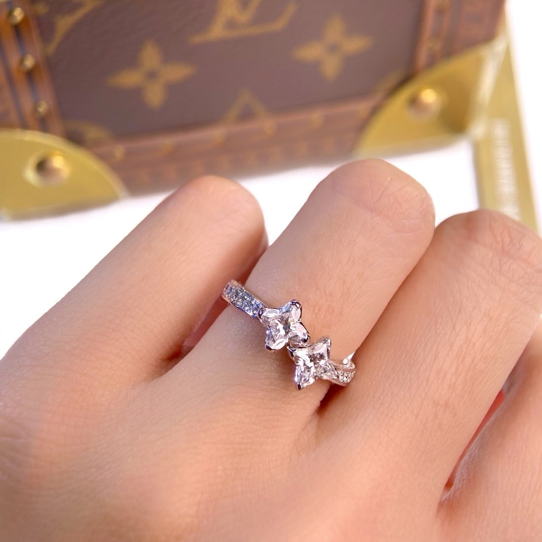 Express Shipping Gia Certified Express Shipping 18k Gold 1.06 Ct Natural E Vvs2 Diamond Ring - 8