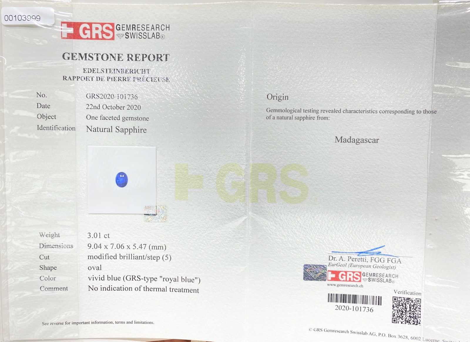 Express Shipping Grs(gemstone Reports) Certified Express Shipping 18k Gold 4.15 Ctw Madagascar Na... - 6