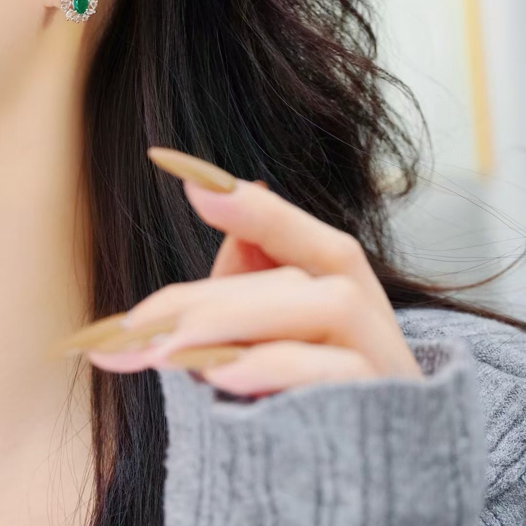 14k Gold 2.10 Ctw Vivid Green Natural Emerald & Sapphire Earrings - 5