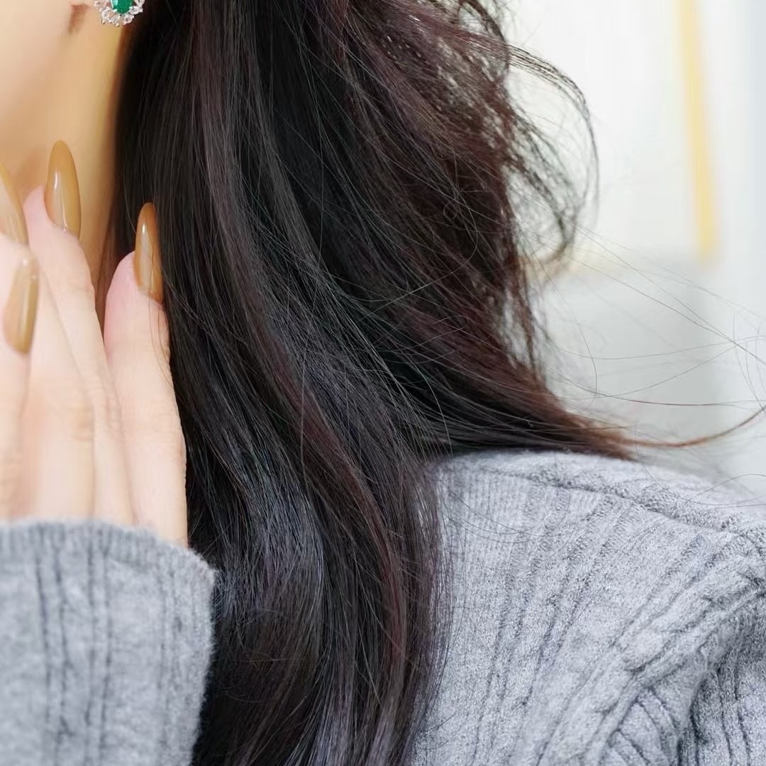 14k Gold 2.10 Ctw Vivid Green Natural Emerald & Sapphire Earrings - 6