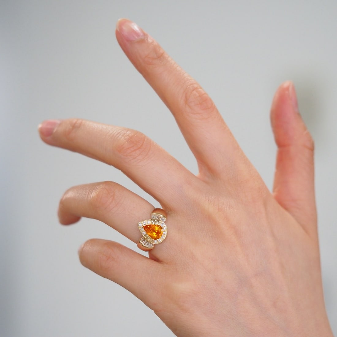 14k Gold 2.15 Ctw Natural Sapphire & Diamond Ring - 6