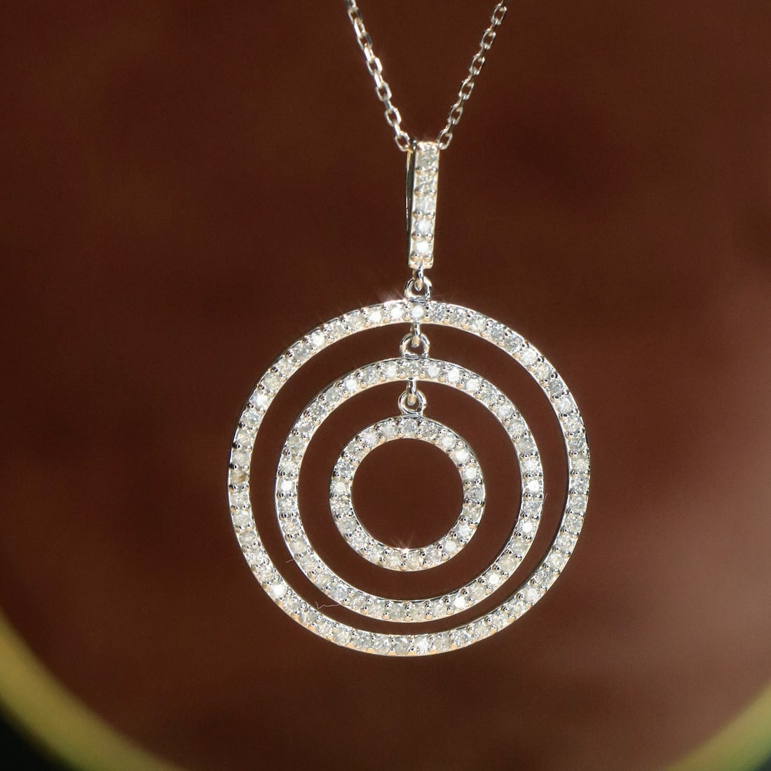 14k Gold 1.56 Ctw Natural H Diamond Jewelry Set - 4