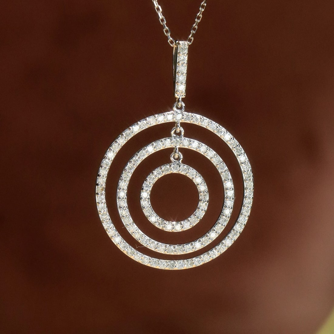 14k Gold 1.56 Ctw Natural H Diamond Jewelry Set - 5