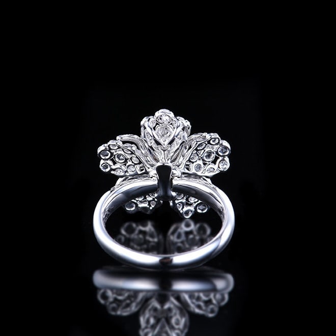 14k Gold 2.15 Ctw Natural Sapphire & Diamond Ring - 5