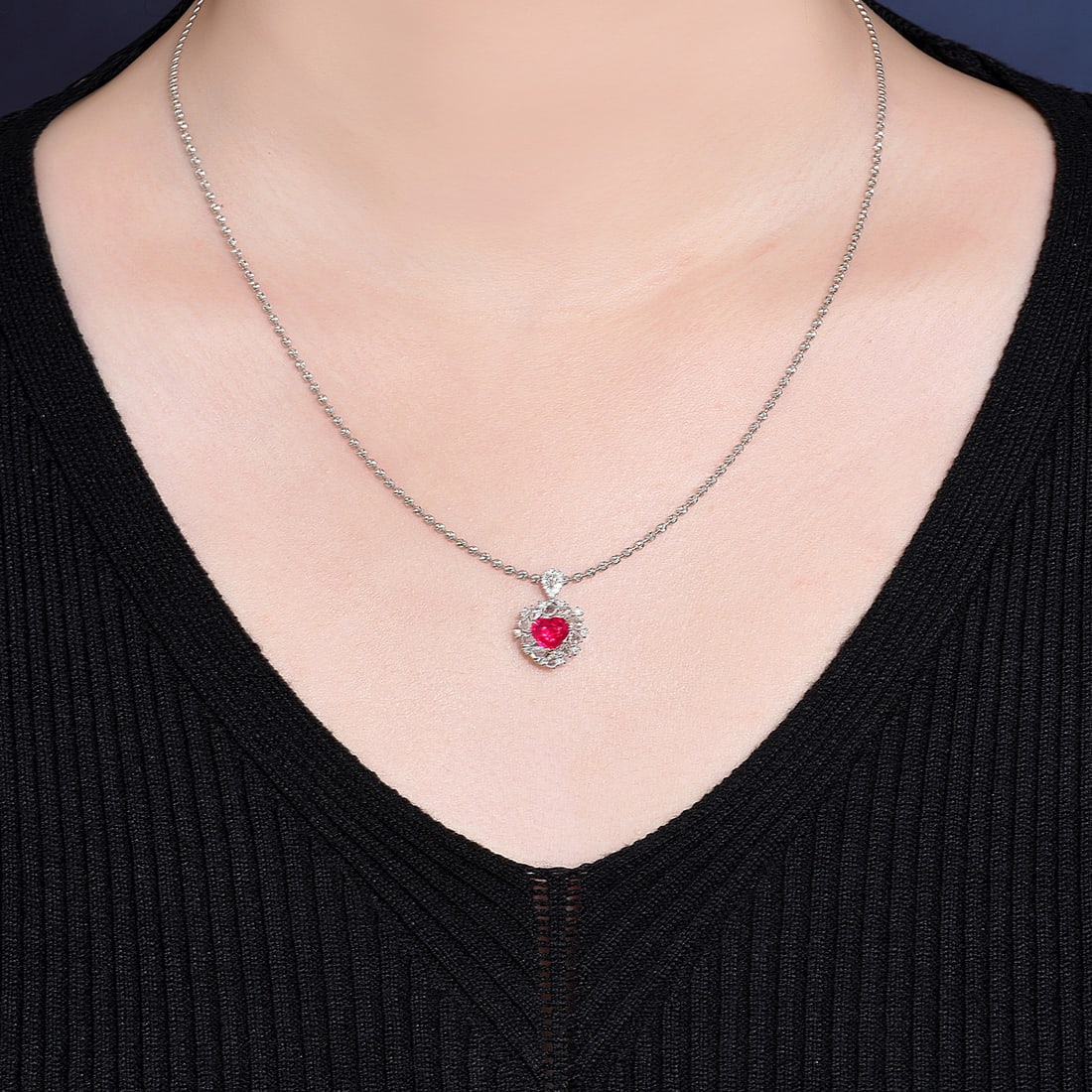 14k Gold 1.57 Ctw Natural Ruby & Diamond Ring/pendant( Without Chain ) - 9