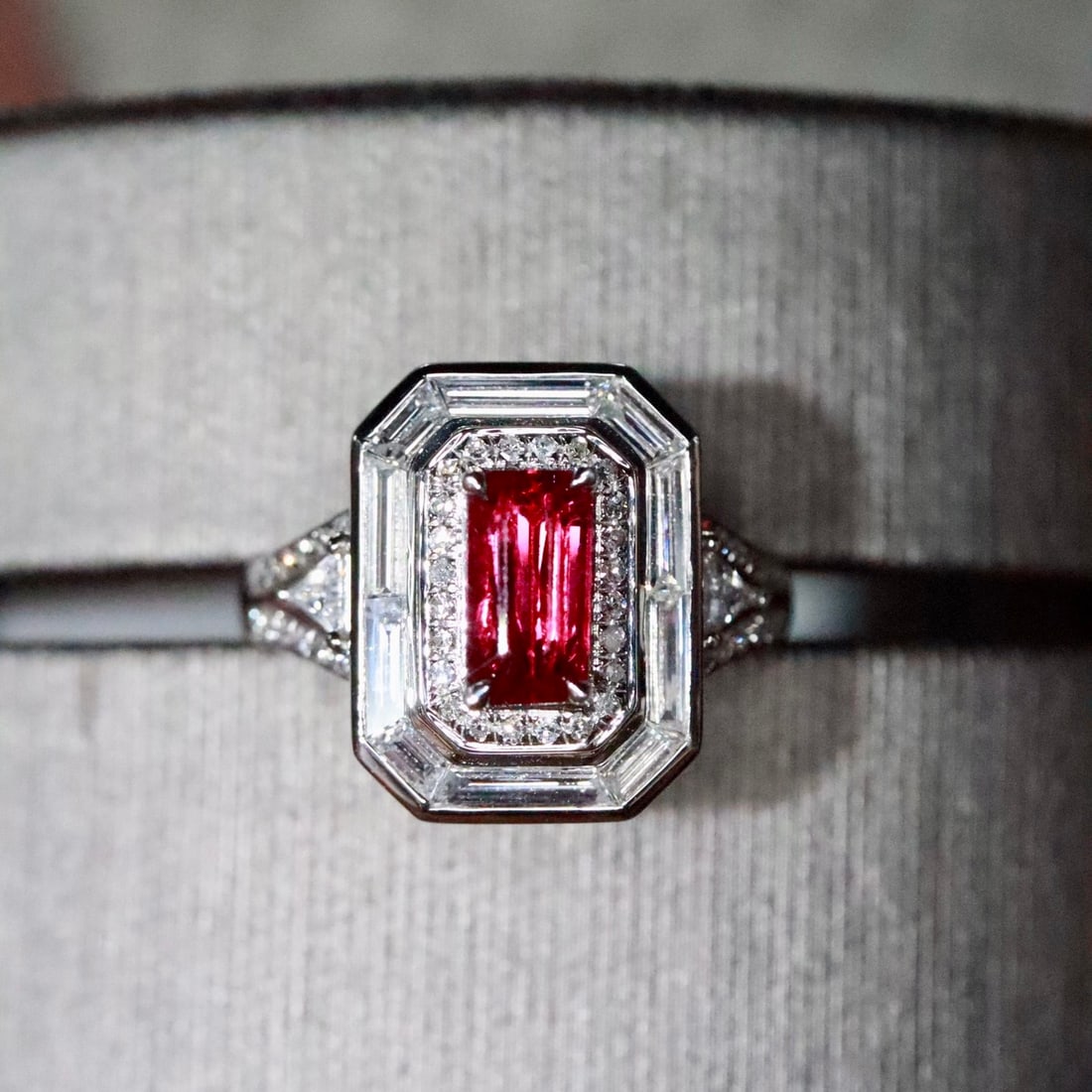 14k Gold 1.22 Ctw Natural Ruby & Diamond Ring (1 of 7)