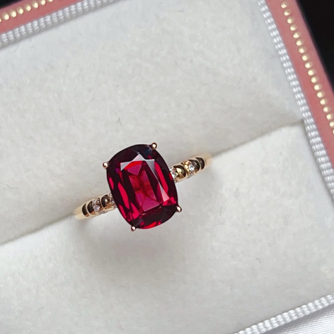 14k Gold 2.68 Ctw Natural Tourmaline & Diamond Ring - 3