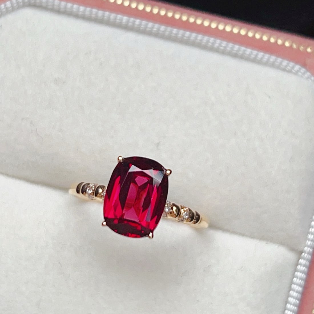 14k Gold 2.68 Ctw Natural Tourmaline & Diamond Ring - 6