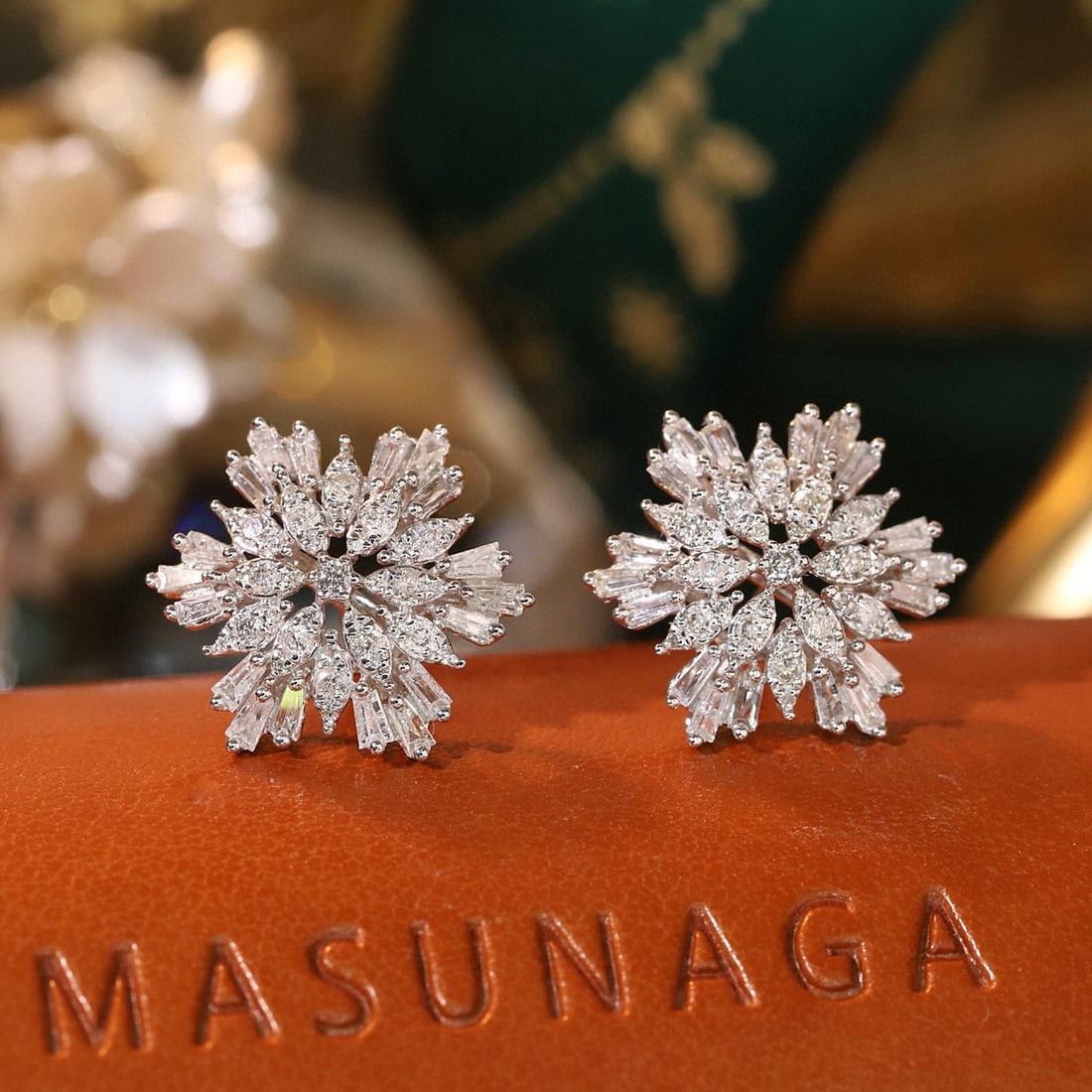 14k Gold 1.3 Ct Natural H Diamond Earrings - 4