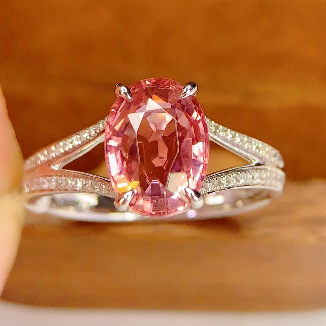 14k Gold 2.9 Ct Natural Tourmaline & Diamond Ring - 2