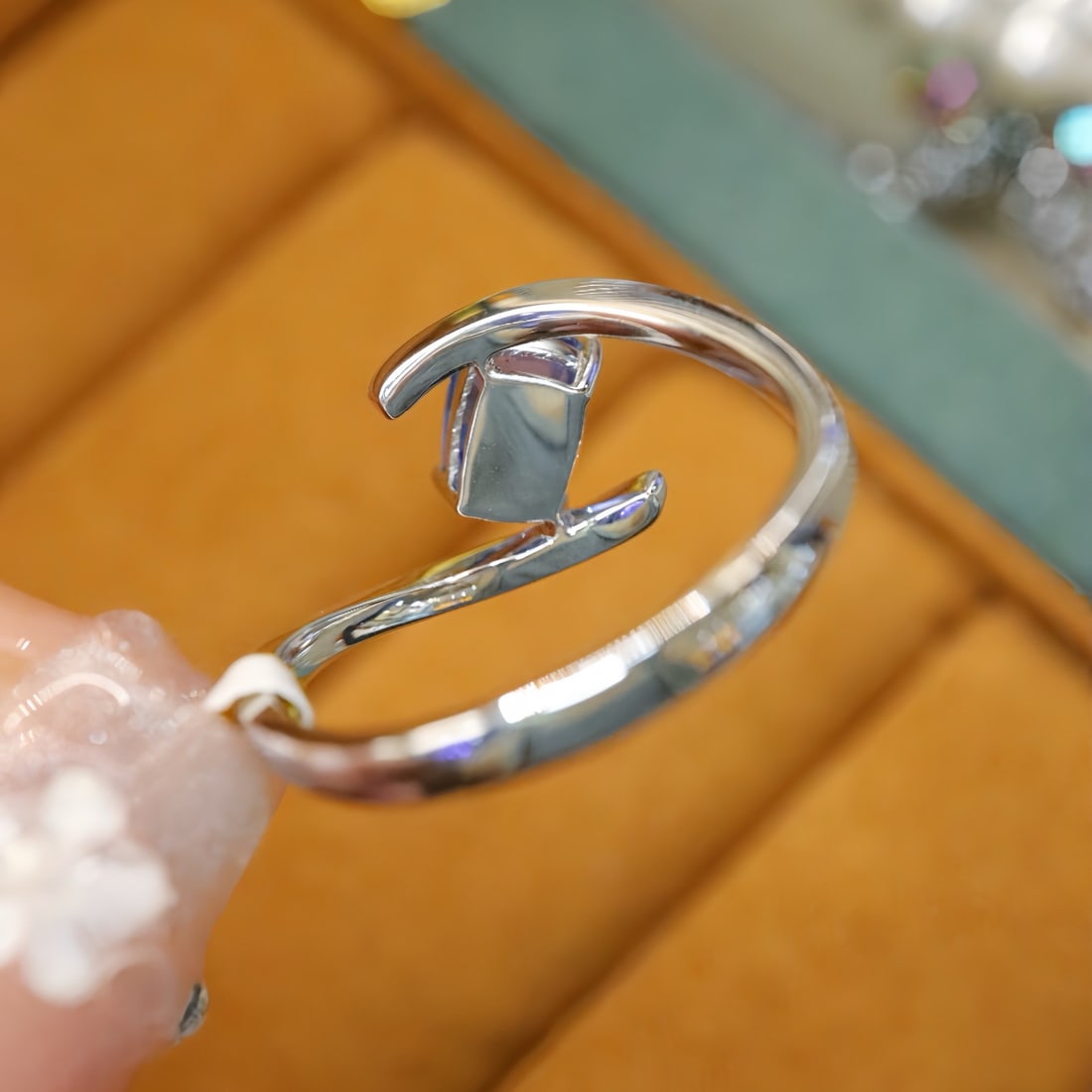 14k Gold 1.19 Ctw Natural Sapphire & Diamond Ring - 4