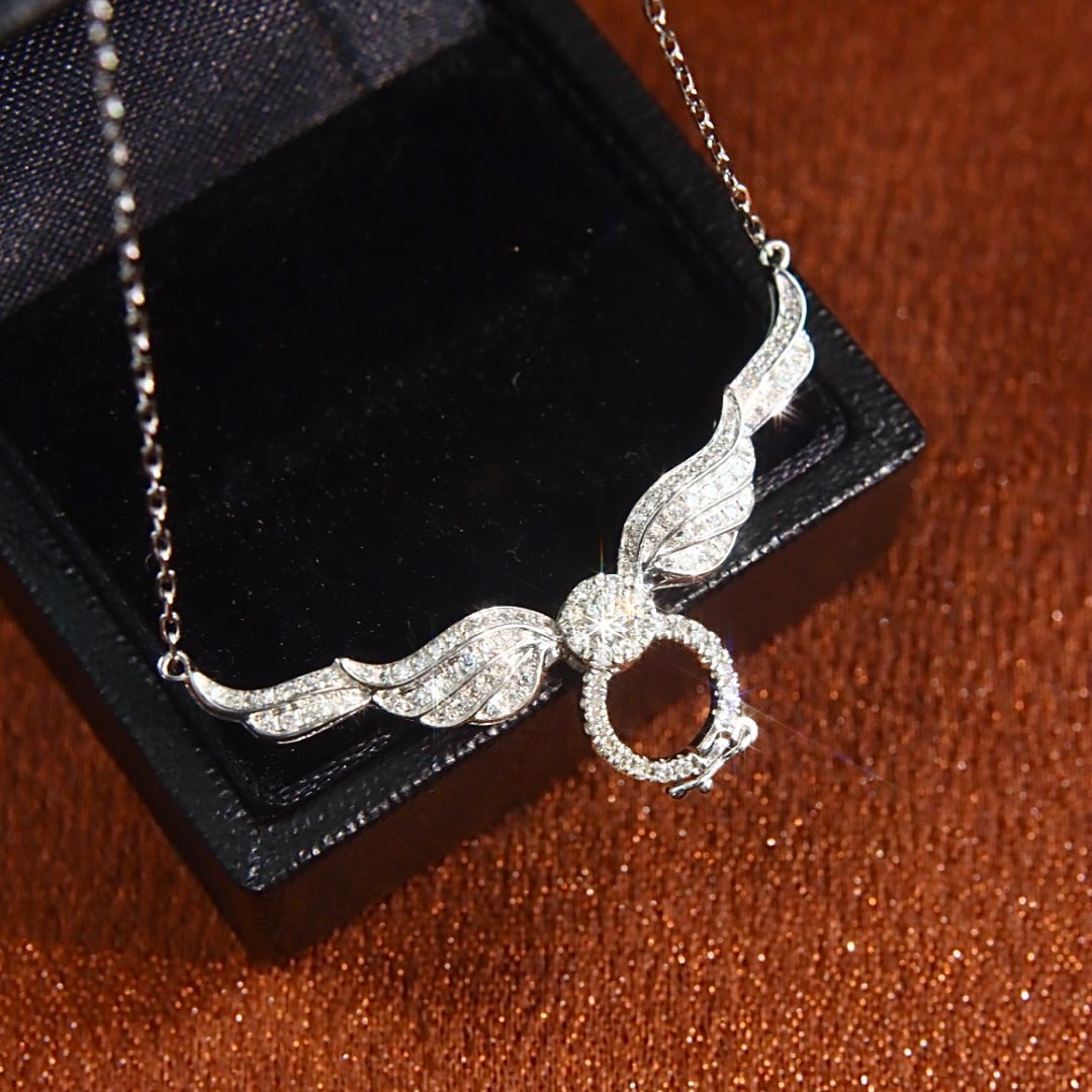 14k Gold 0.5 Ct Natural H Diamond Necklace: Ref:231118181 // gold content:14k gold // main gemstone:diamond // shape:round // carat weight:0. 5ct // clarity grade:vs-si // color:h // treatment:natural // cut grade:g // Condition: NewLow