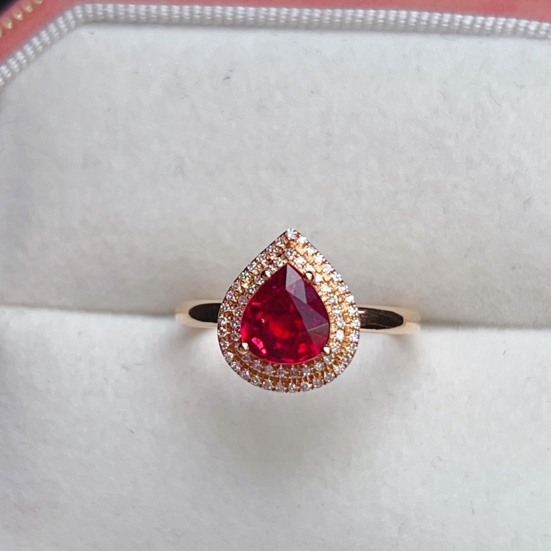 14k Gold 1.37 Ctw Natural Tourmaline & Diamond Ring - 2