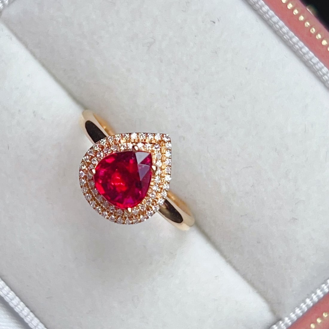 14k Gold 1.37 Ctw Natural Tourmaline & Diamond Ring - 5