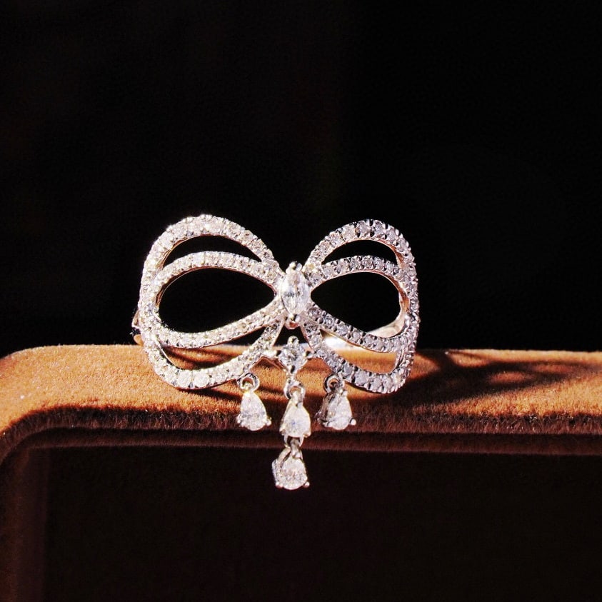 14k Gold 0.62 Ct Natural H Diamond Ring: Ref:230975043 // gold content:14k gold // ring size:7. 25us // // main gemstone:diamond // shape:multiply // carat weight:0. 62ct // clarity grade:vs-si // color:h // treatment:natural // Low