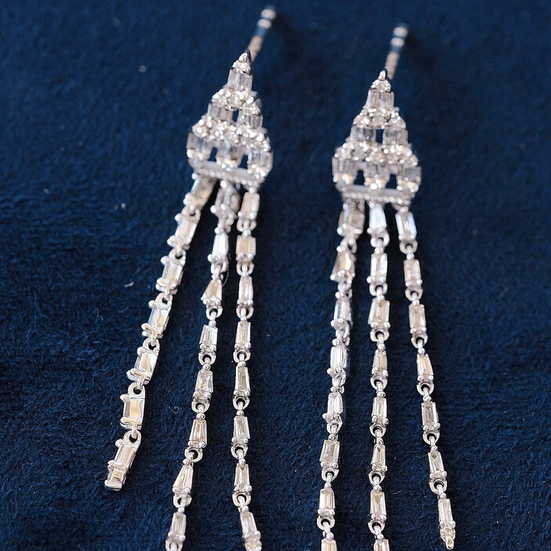 14k Gold 0.5 Ct Natural H Diamond Earrings (1 of 7)