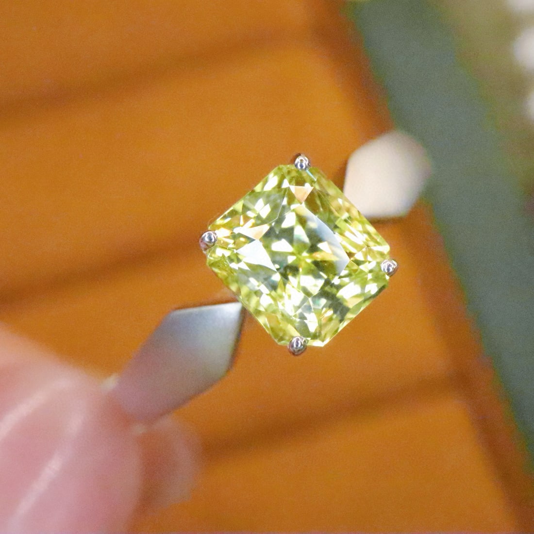 14k Gold 1.63 Ct Natural Chrysoberyl Ring - 2