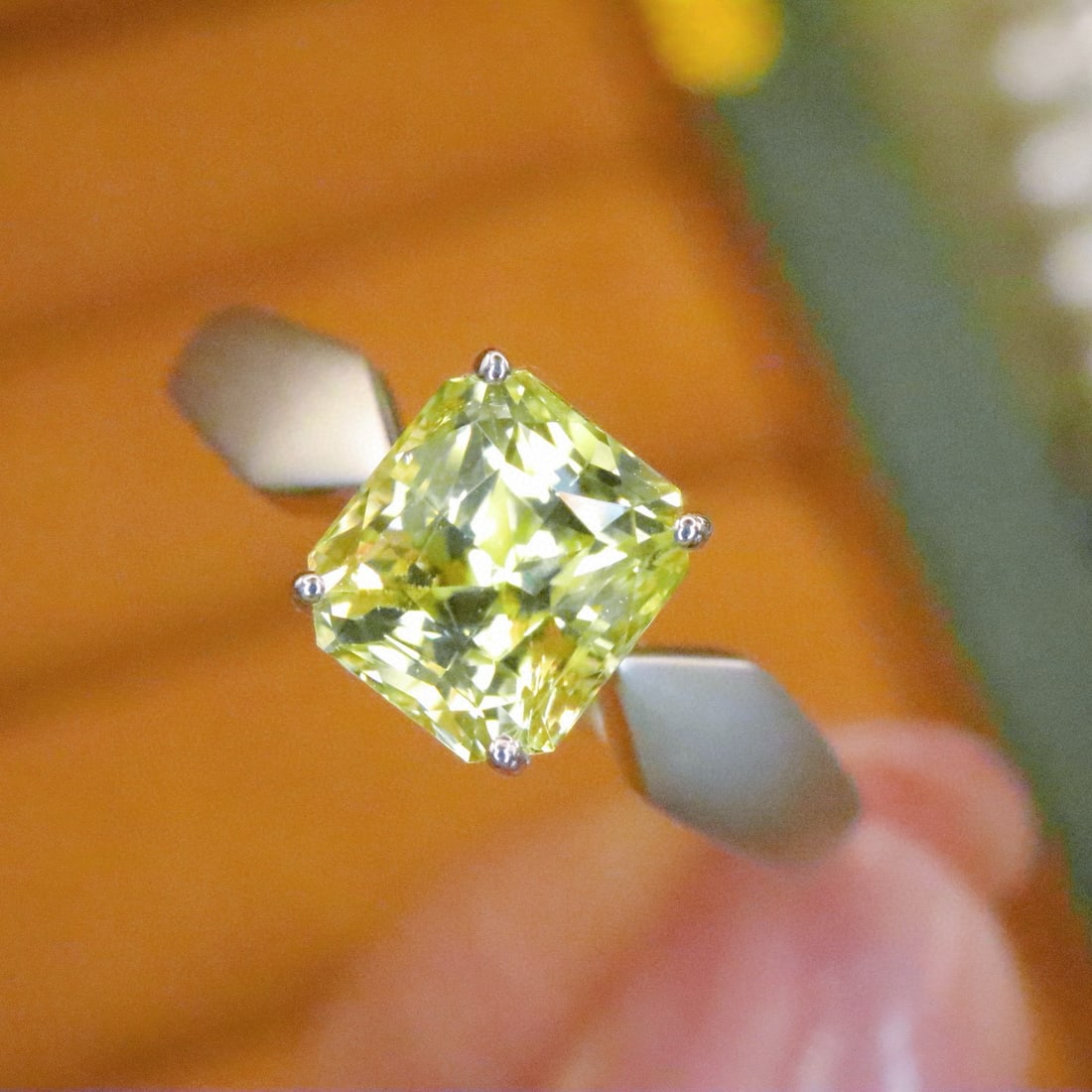 14k Gold 1.63 Ct Natural Chrysoberyl Ring - 3