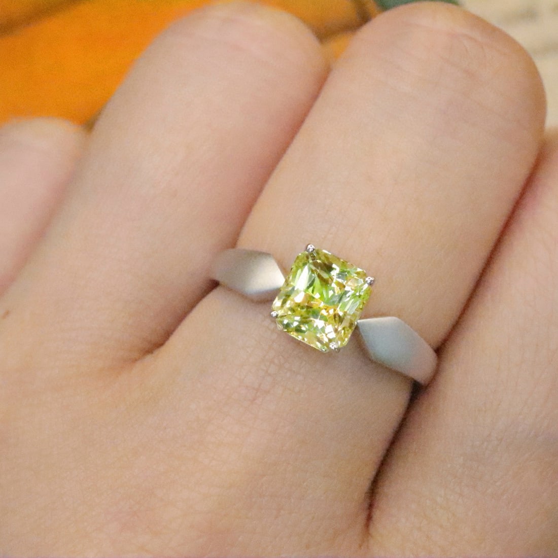 14k Gold 1.63 Ct Natural Chrysoberyl Ring - 5