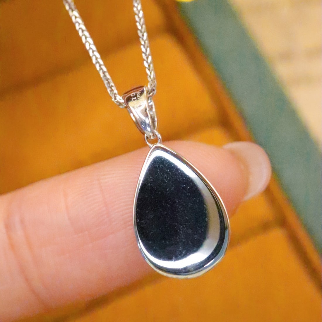 14k Gold 2.02 Ct Natural Chrysoberyl Pendant( Without Chain ) - 4