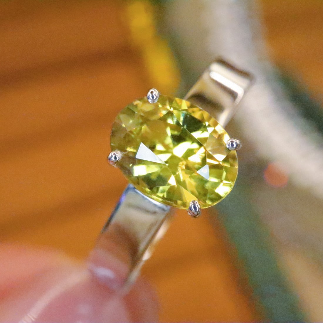 14k Gold 1.63 Ct Natural Chrysoberyl Ring - 3