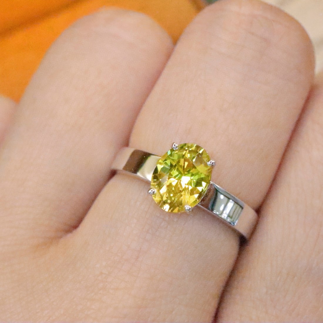 14k Gold 1.63 Ct Natural Chrysoberyl Ring - 5
